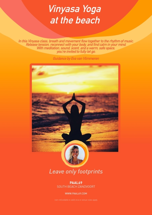 VINYASA YOGA at the beach with Eva